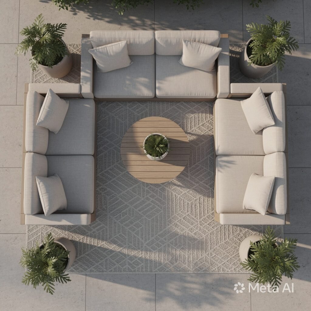 Patio Furniture Layout Ideas