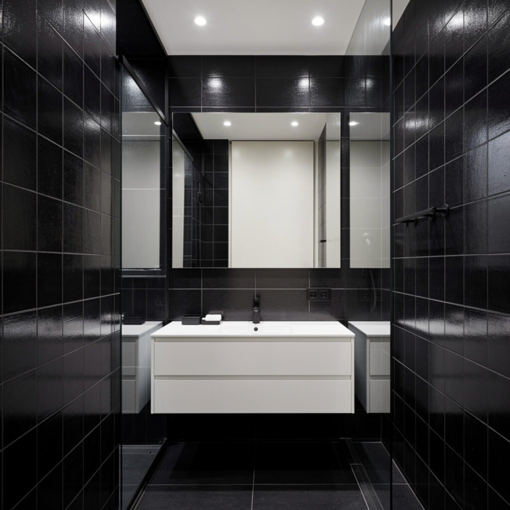 25 Black Bathroom Decor Ideas for Every Budget and Every Style 9 Modern Black Bathroom Decor Ideas