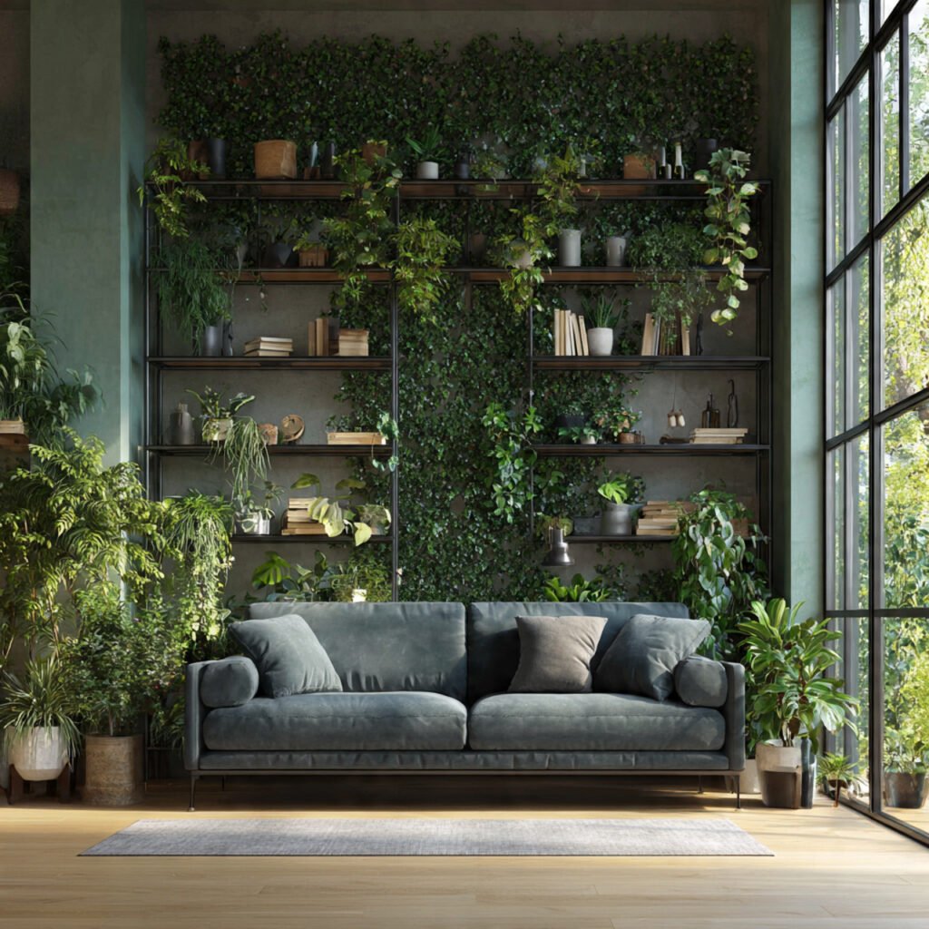 Wall With Plants and Greenery Ideas