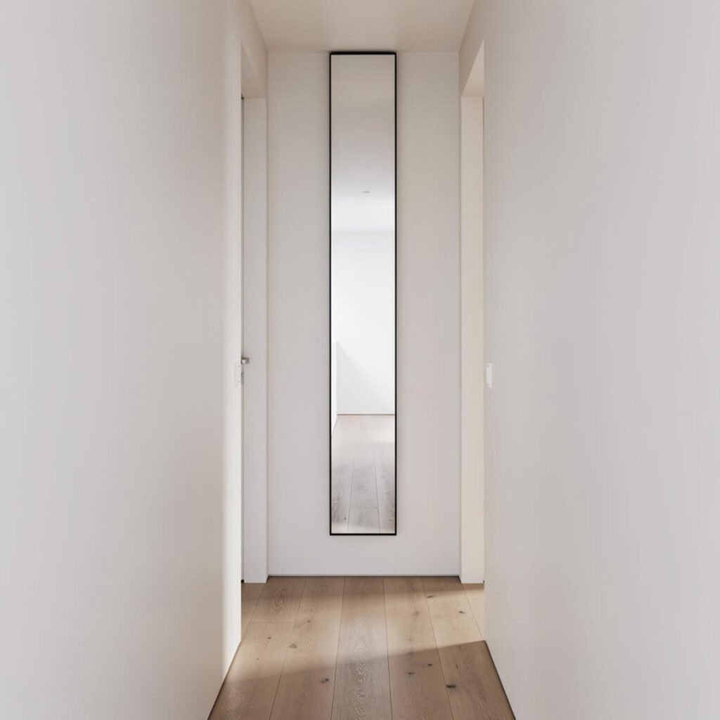 Narrow Hallway Mirror Ideas