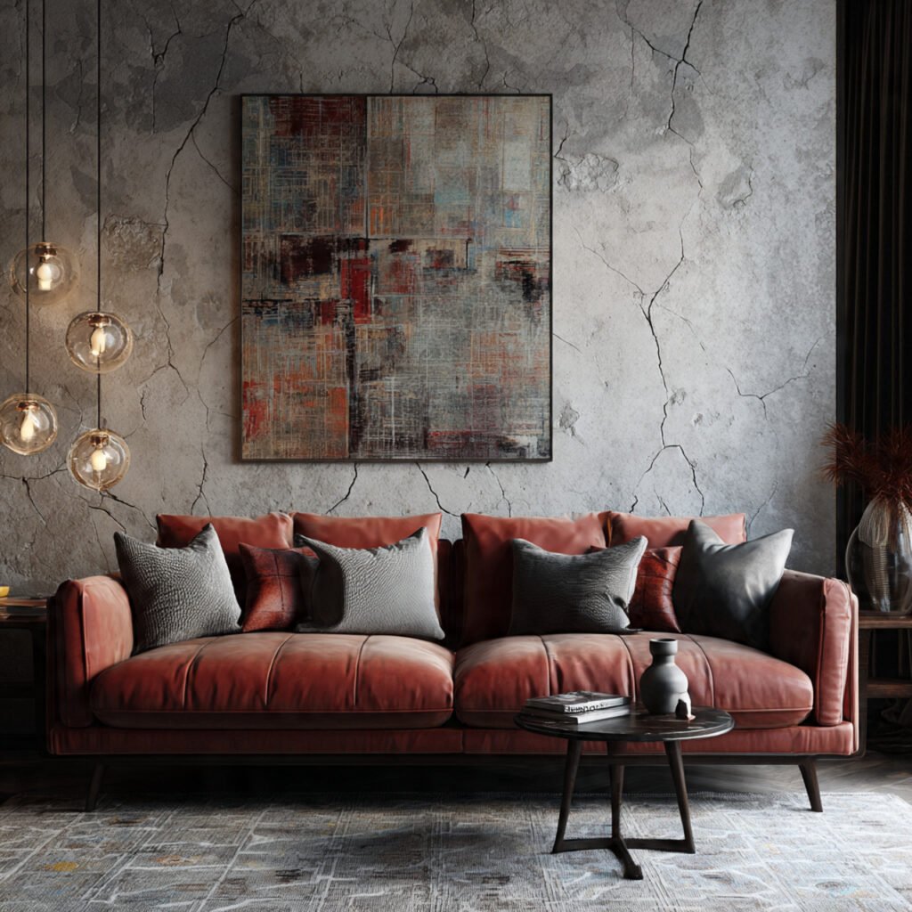 Accent Wall Behind Sofa Ideas