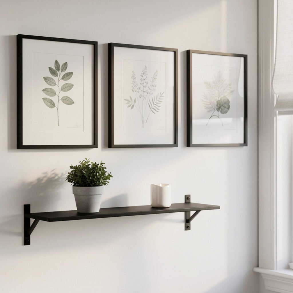 25 Black Bathroom Decor Ideas for Every Budget and Every Style 5 Black Bathroom Wall Decor Ideas