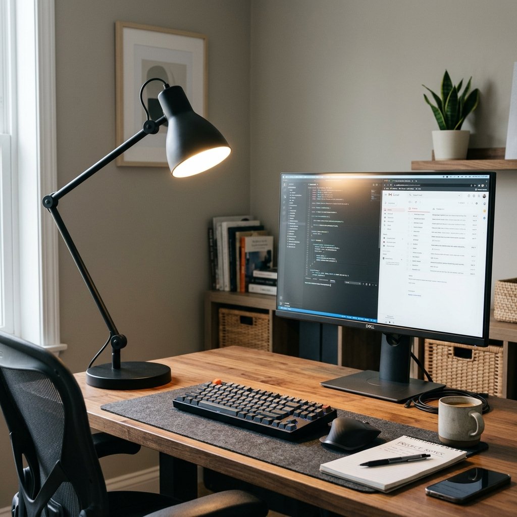 32 Stunning Lamps Decor Ideas for Every Room & Style - Bohemian to Modern Designs 15 Home Office Lamp Ideas