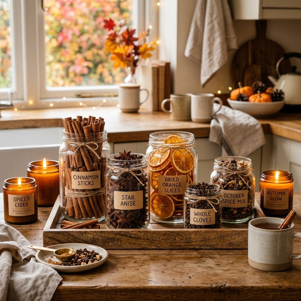 October Spice-Inspired Aroma and Display Ideas
