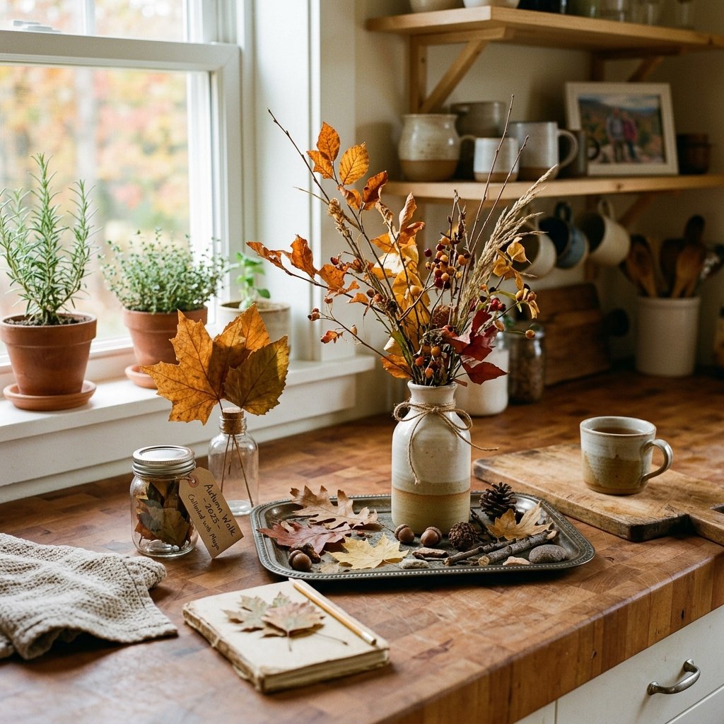 DIY Fallen Leaf and Natural Material Ideas