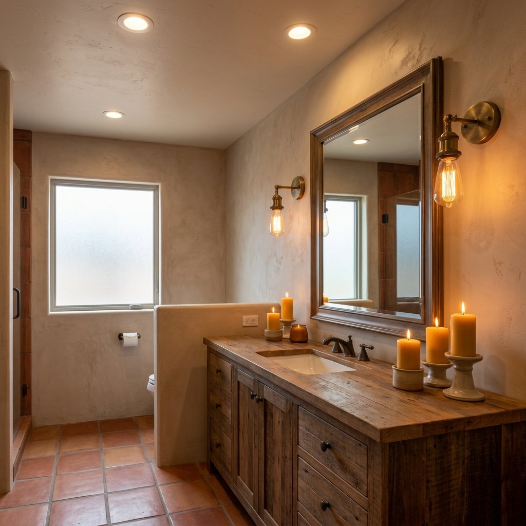 Fall Bathroom Lighting Design Ideas