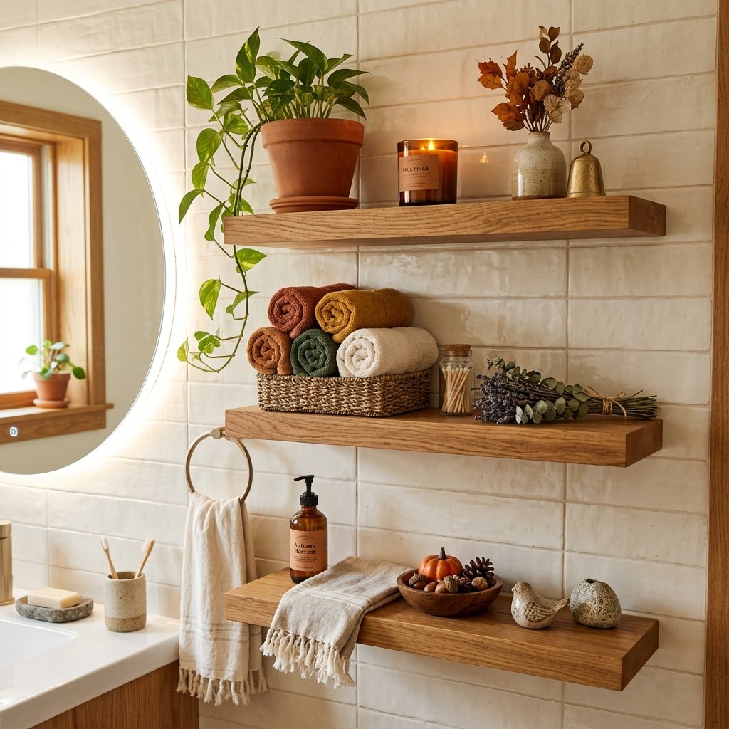 Natural Wood Shelving Idea