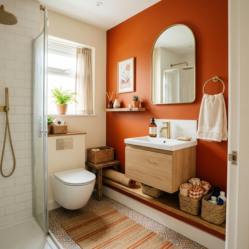 Small Bathroom Fall Refresh Idea