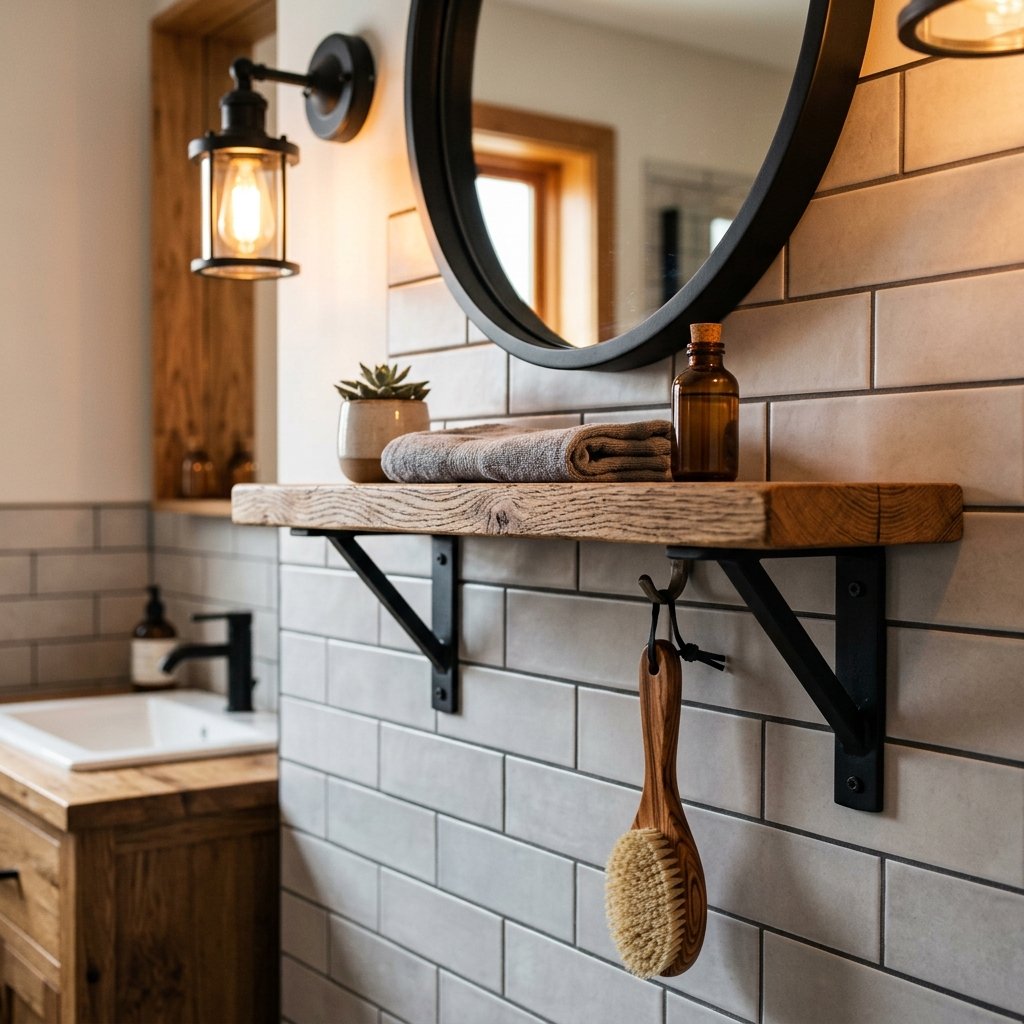 Wood and Metal Accessory Idea