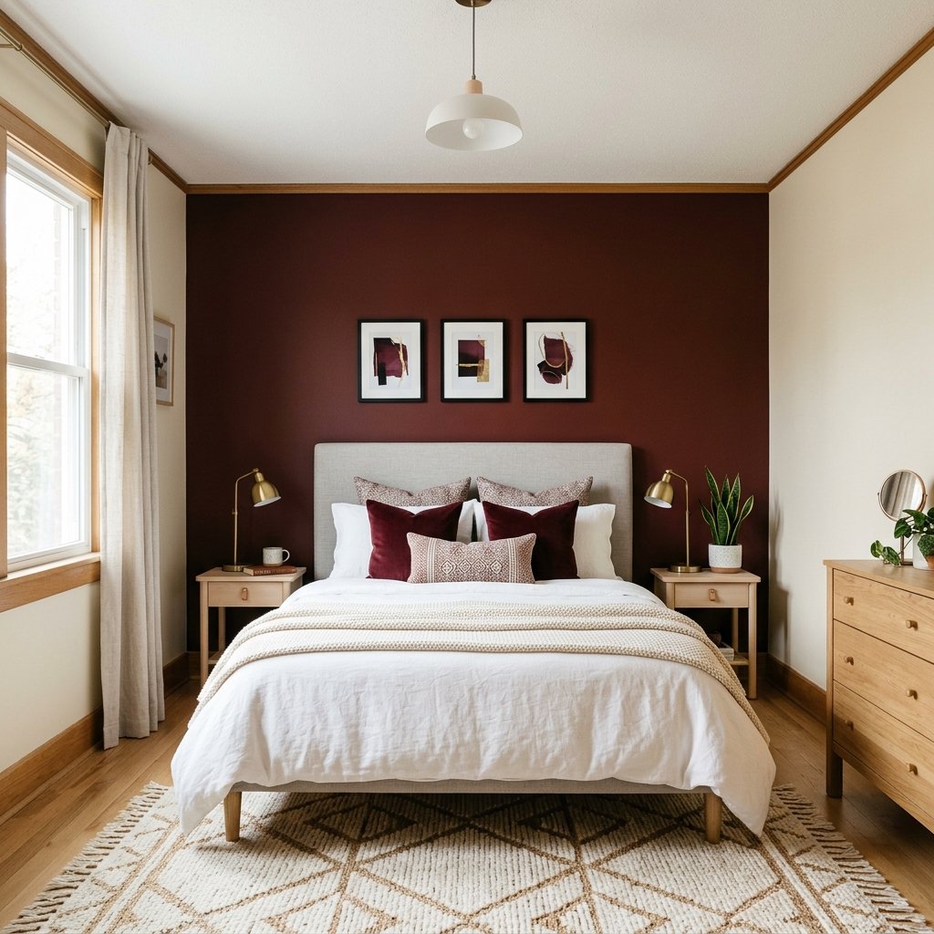 31 Fall Themed Bedroom: Transform Your Space Into a Cozy Autumn Sanctuary 30 Accent Wall Treatment Ideas