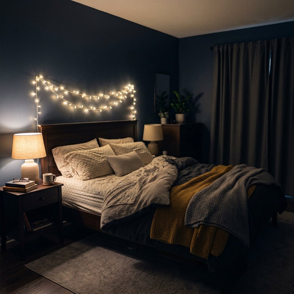 31 Fall Themed Bedroom: Transform Your Space Into a Cozy Autumn Sanctuary 32 Nighttime Ambiance and Mood Ideas