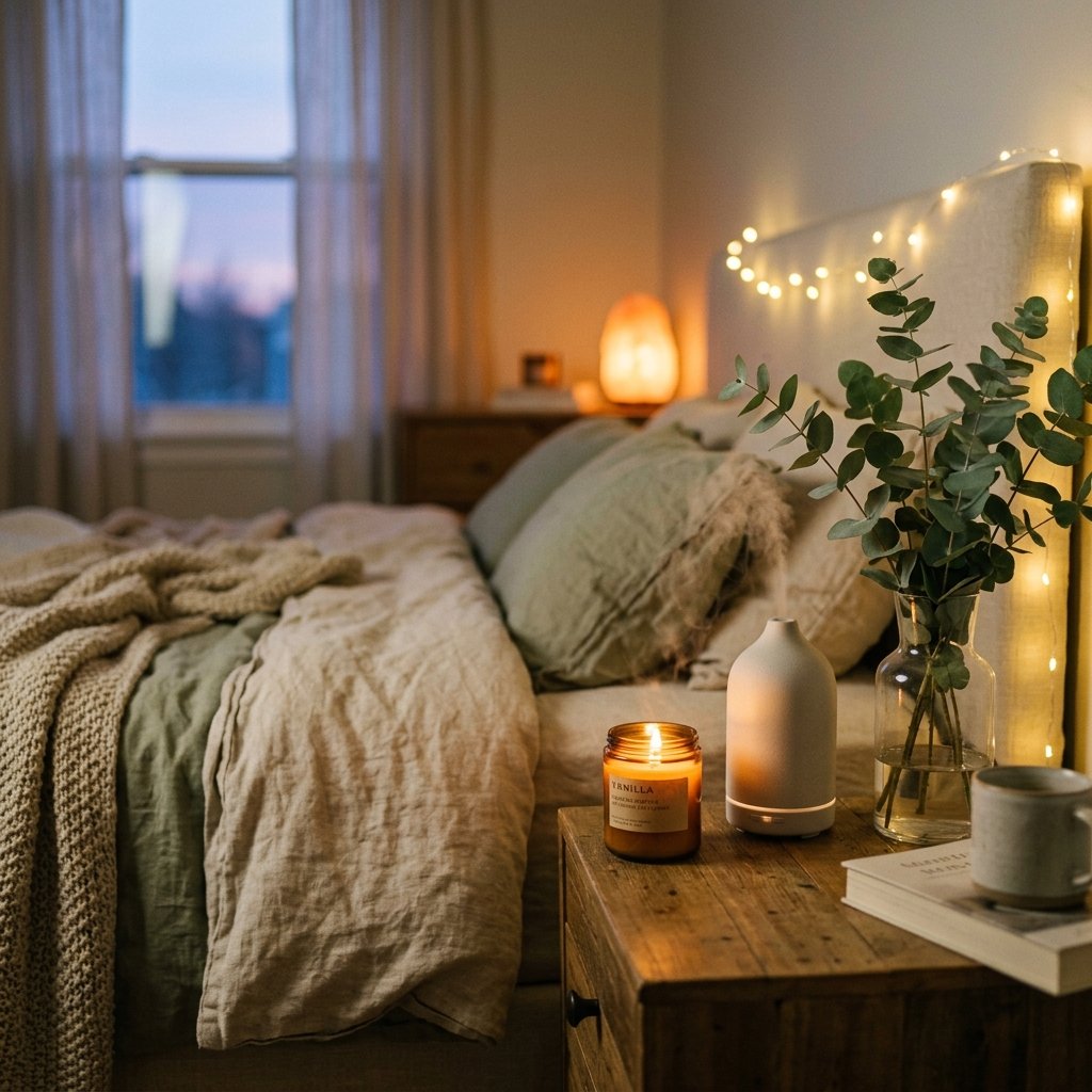 31 Fall Themed Bedroom: Transform Your Space Into a Cozy Autumn Sanctuary 28 Scent and Atmosphere Ideas