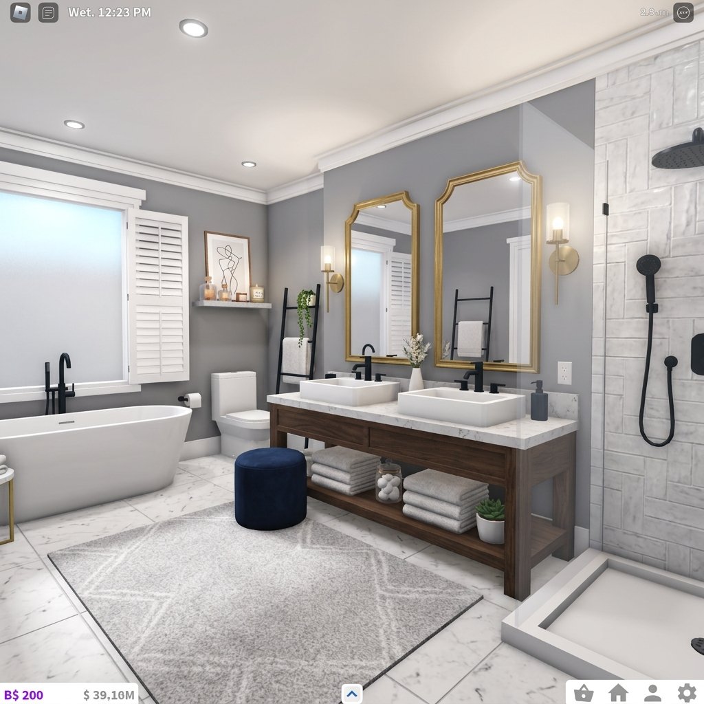 Luxury Fall Bathroom Builds