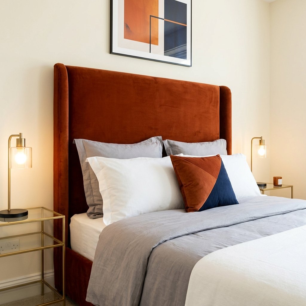 Burnt Orange Bedroom Decor Ideas