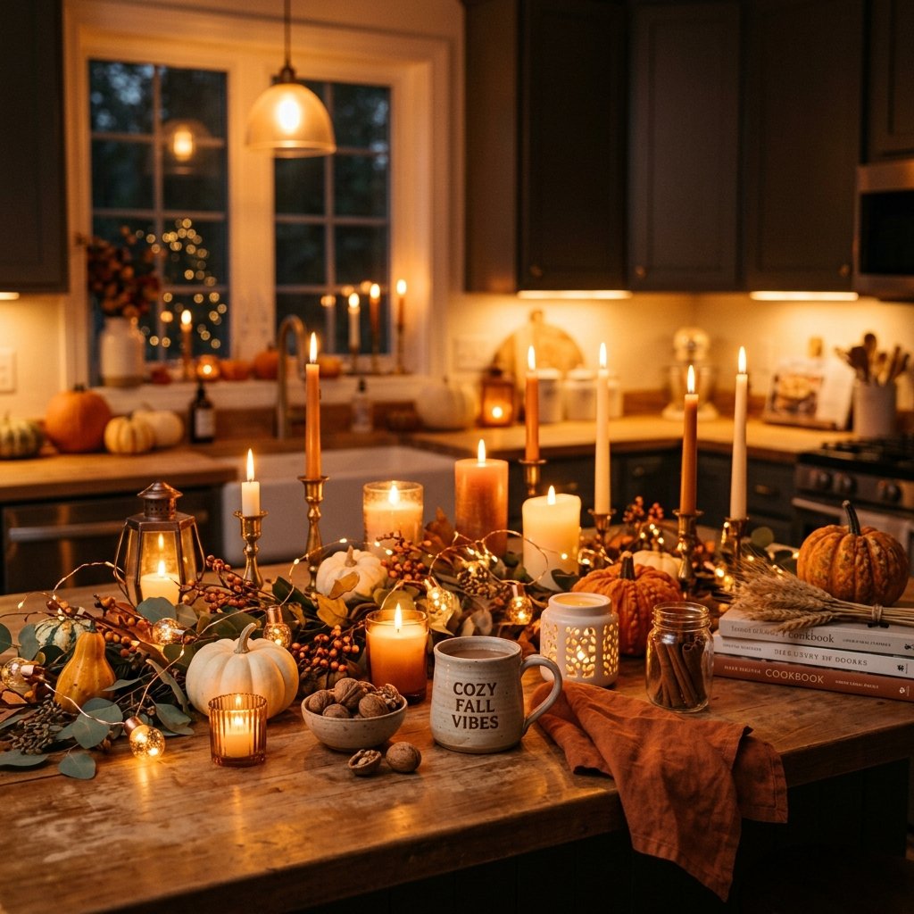 Cozy Ambiance Ideas with Layered Warm Lighting