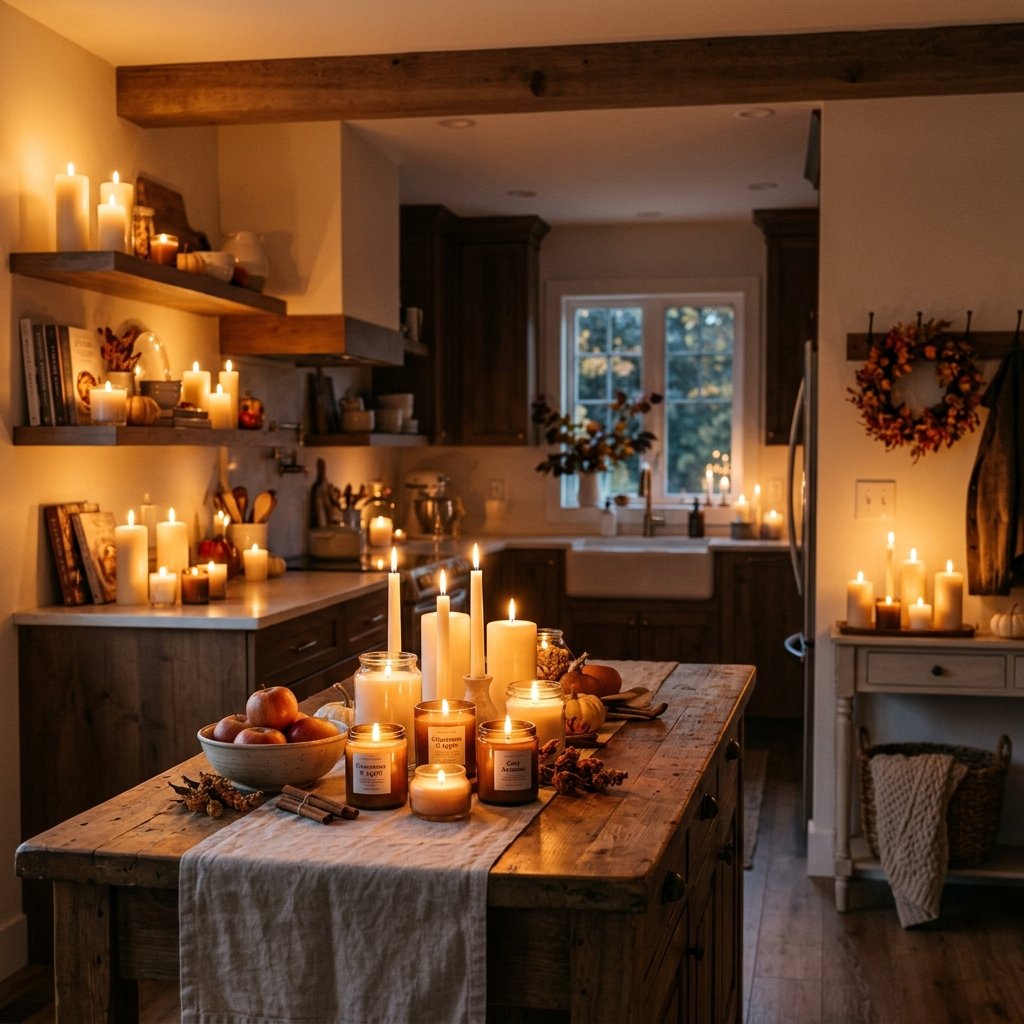 Candle Placement and Scent Ideas