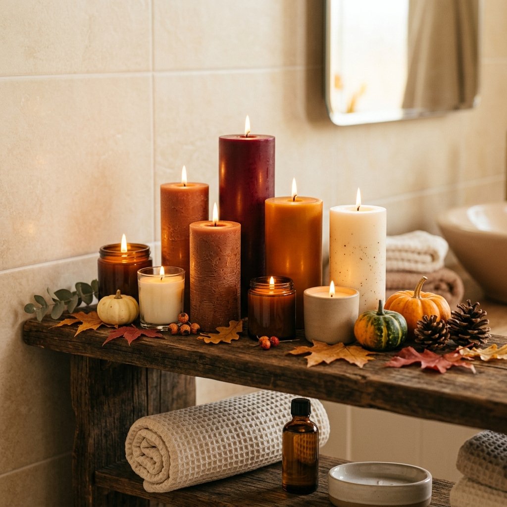 Fall-Scented Candle Display Idea