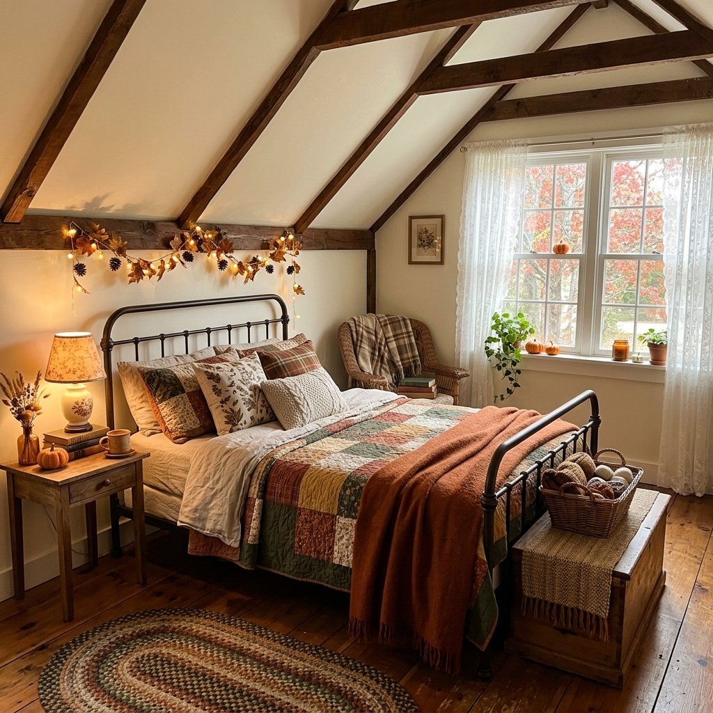 Cottagecore Fall Bedroom Ideas