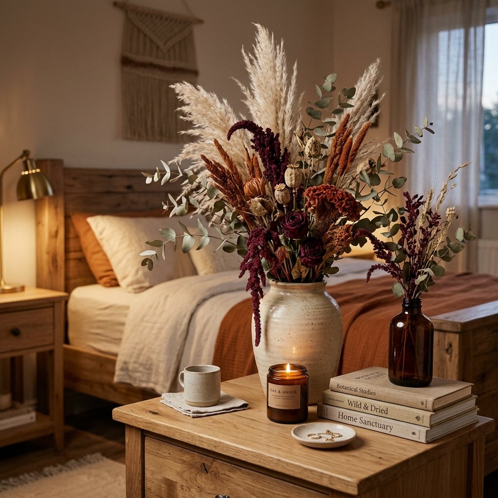 Dried Flower and Plant Display Ideas