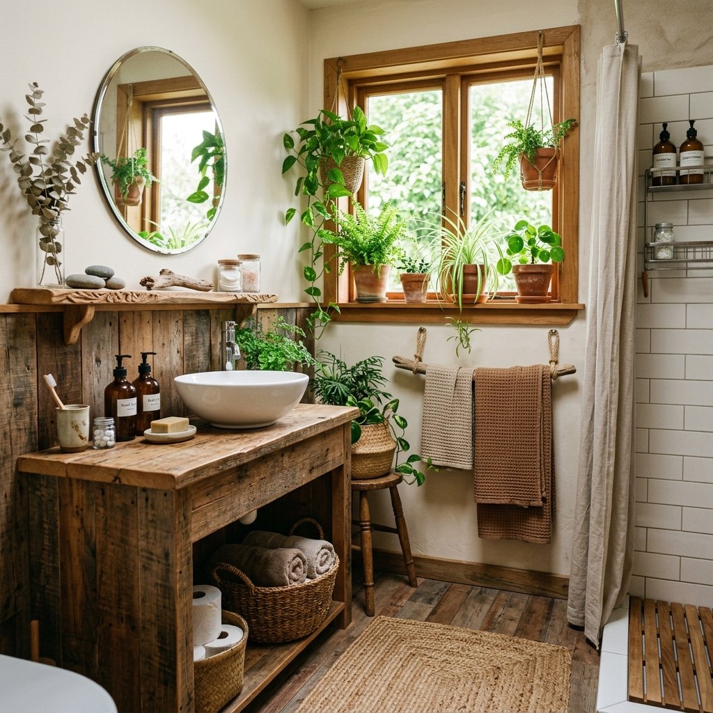 Sustainable Fall Bathroom Decoration Ideas