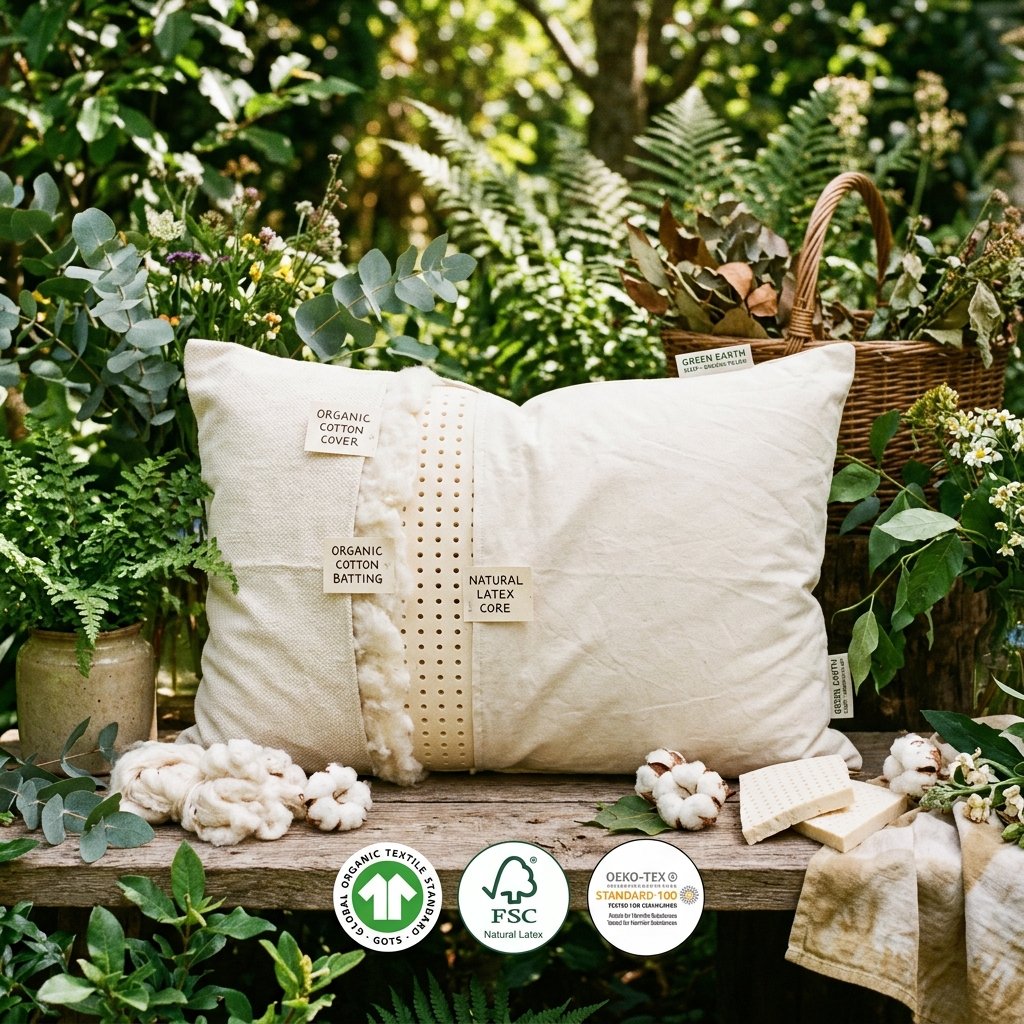 Eco-Friendly Organic bedroom Pillows Idea
