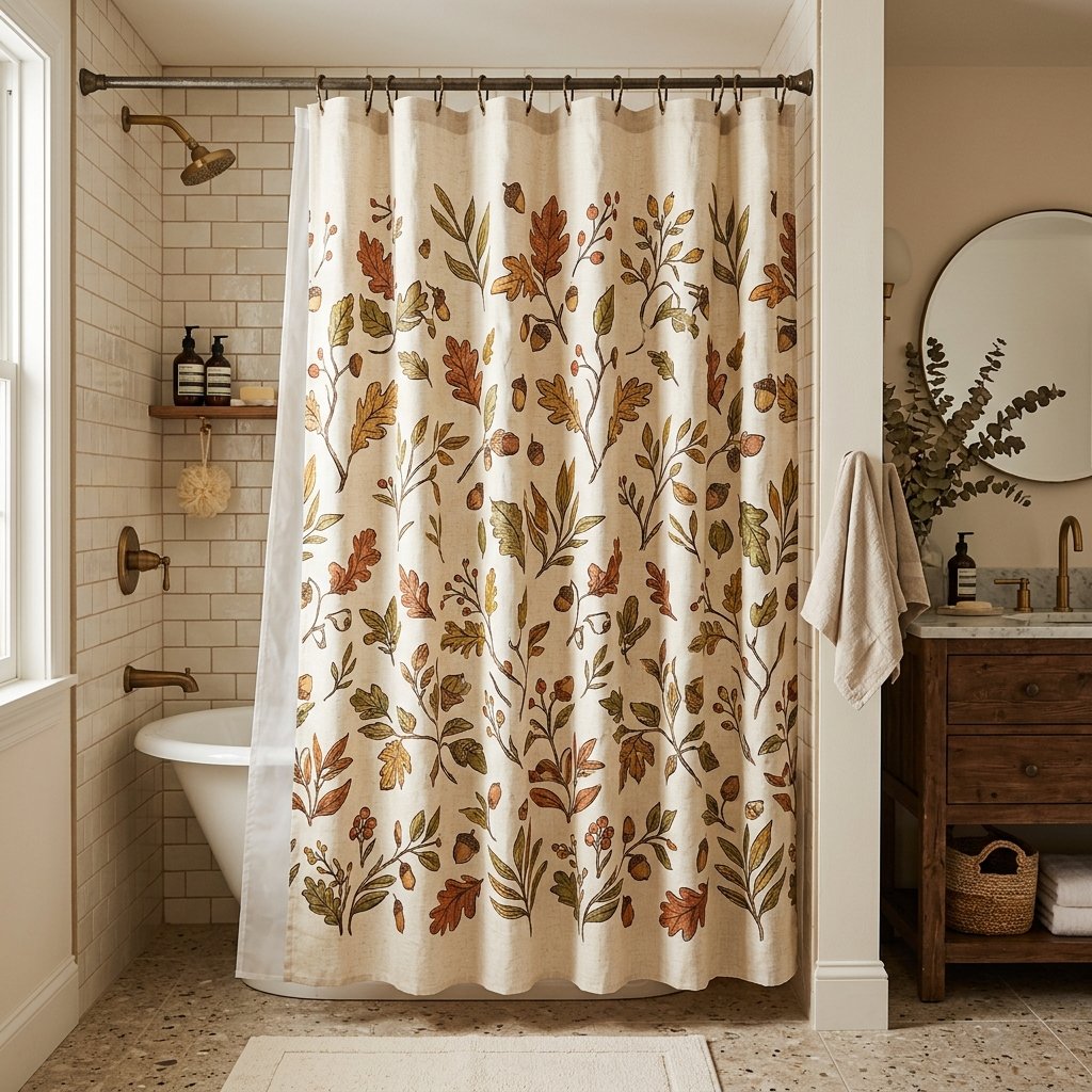 Fabric Shower Curtain Ideas