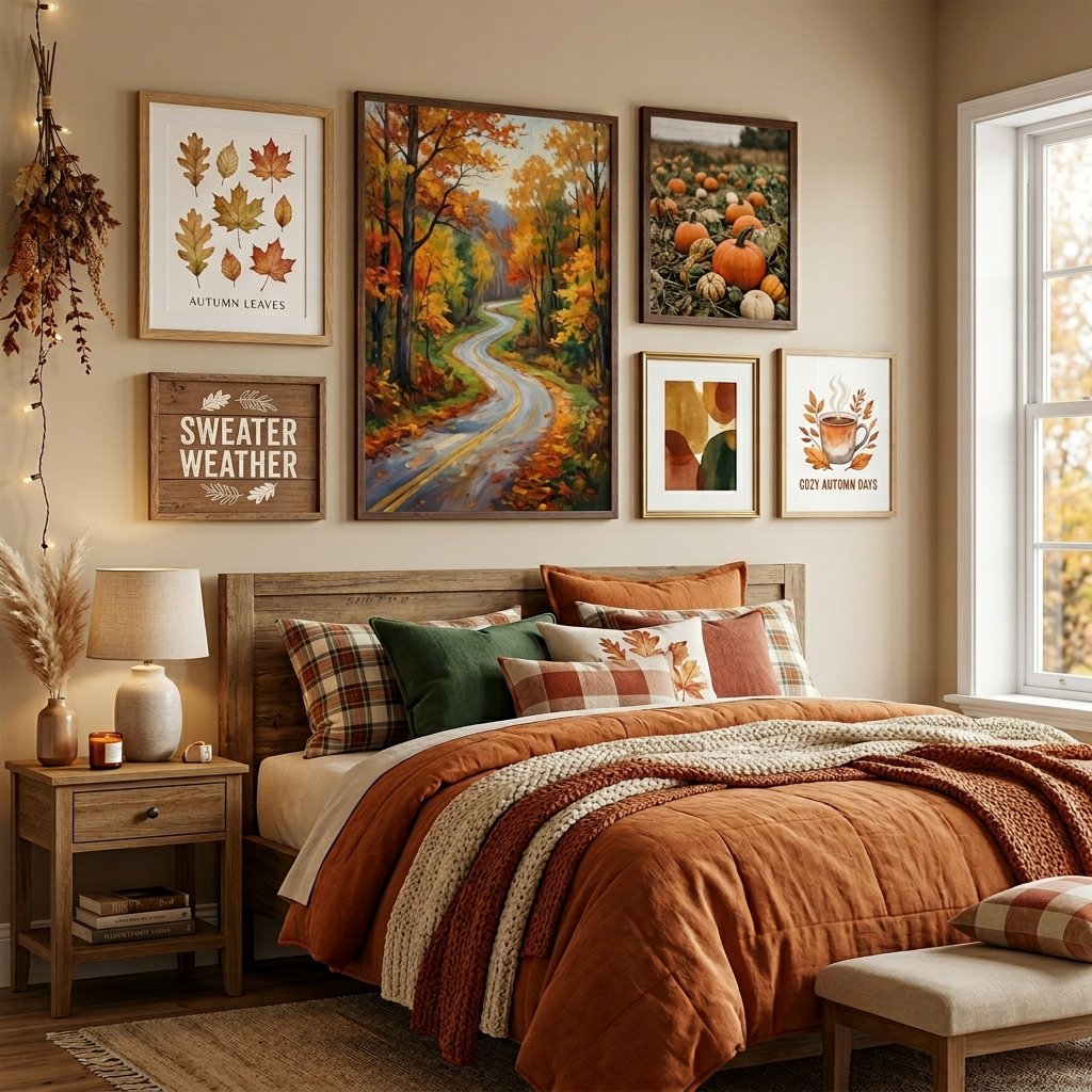 Fall Bedroom Wall Art Ideas