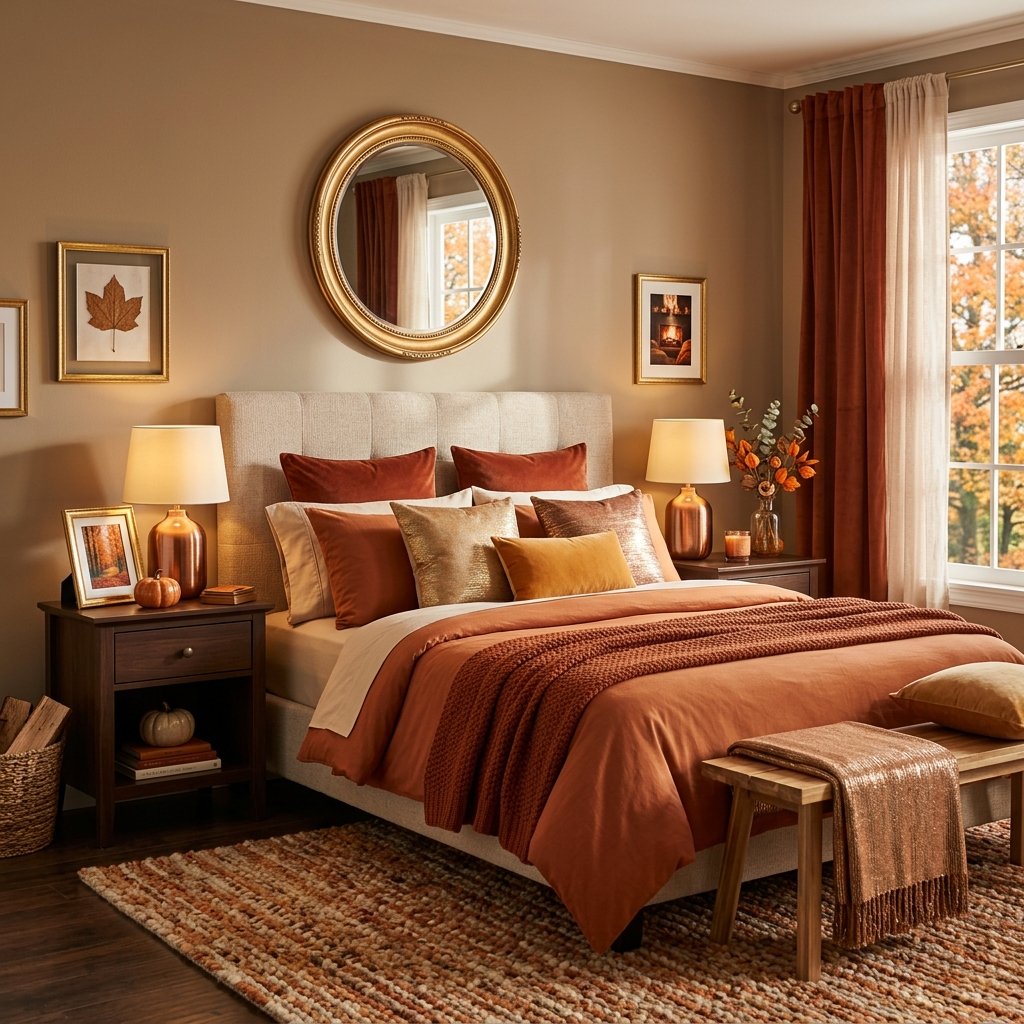 Gold and Copper Metallic Accent Ideas