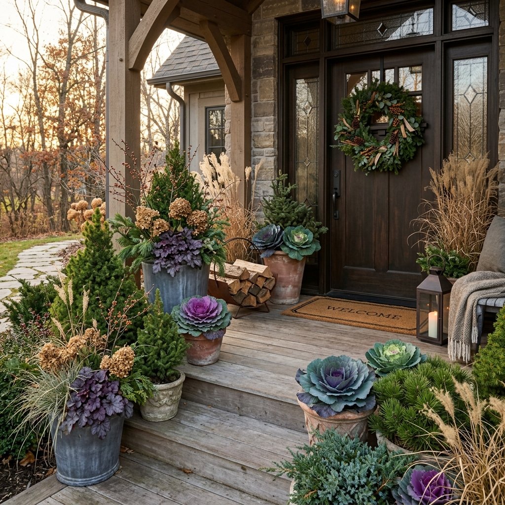 Late Season Fall Porch Decor Ideas
