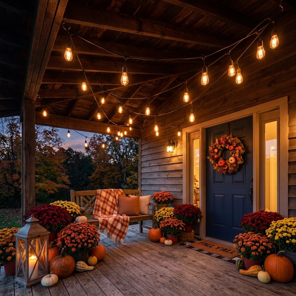 Fall String Lighting Ideas