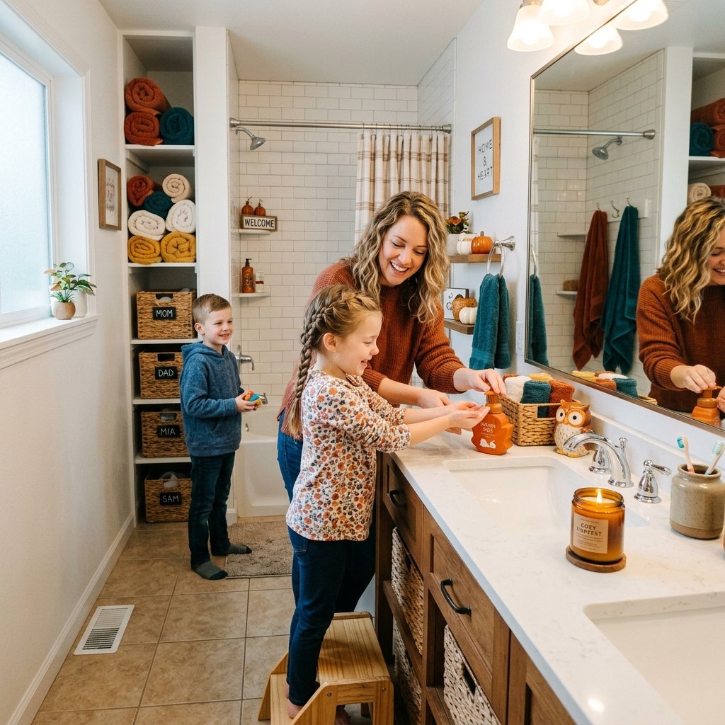 Family Fall Bathroom Refresh Ideas