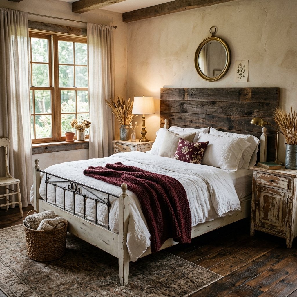 31 Fall Themed Bedroom: Transform Your Space Into a Cozy Autumn Sanctuary 5 Farmhouse Fall Aesthetic Ideas