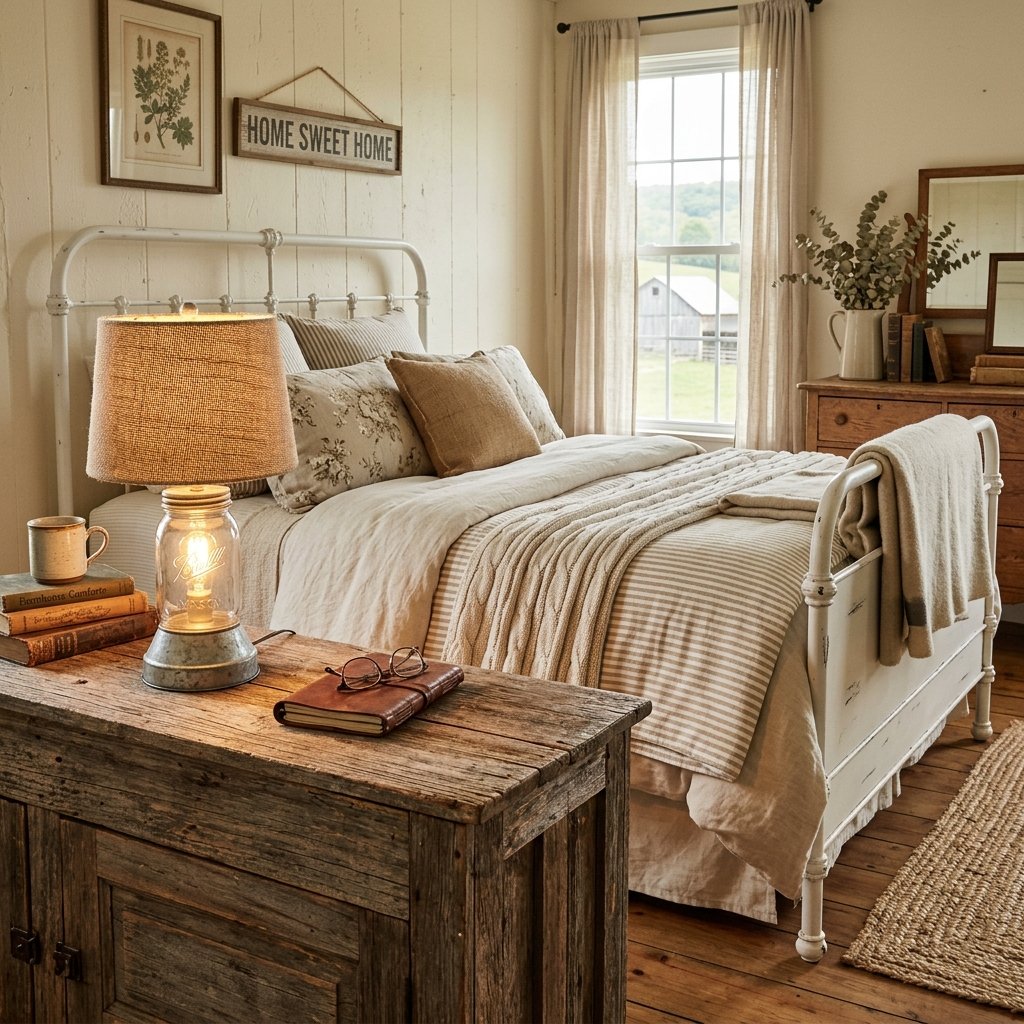 32 Stunning Lamps Decor Ideas for Every Room & Style - Bohemian to Modern Designs 9 Farmhouse Lamp Decoration Ideas
