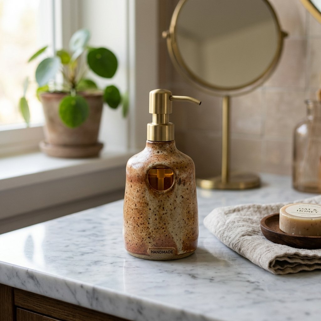 Ceramic Soap Dispenser Idea