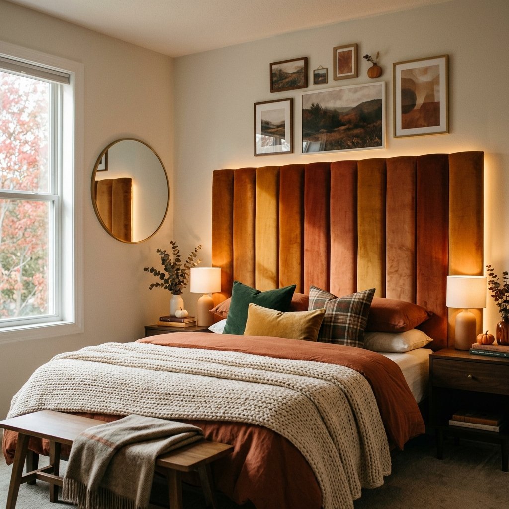 27 Cozy Fall Bedroom Ideas: Easy Ways to Add Warmth & Ambiance 15 Headboard Transformation Ideas
