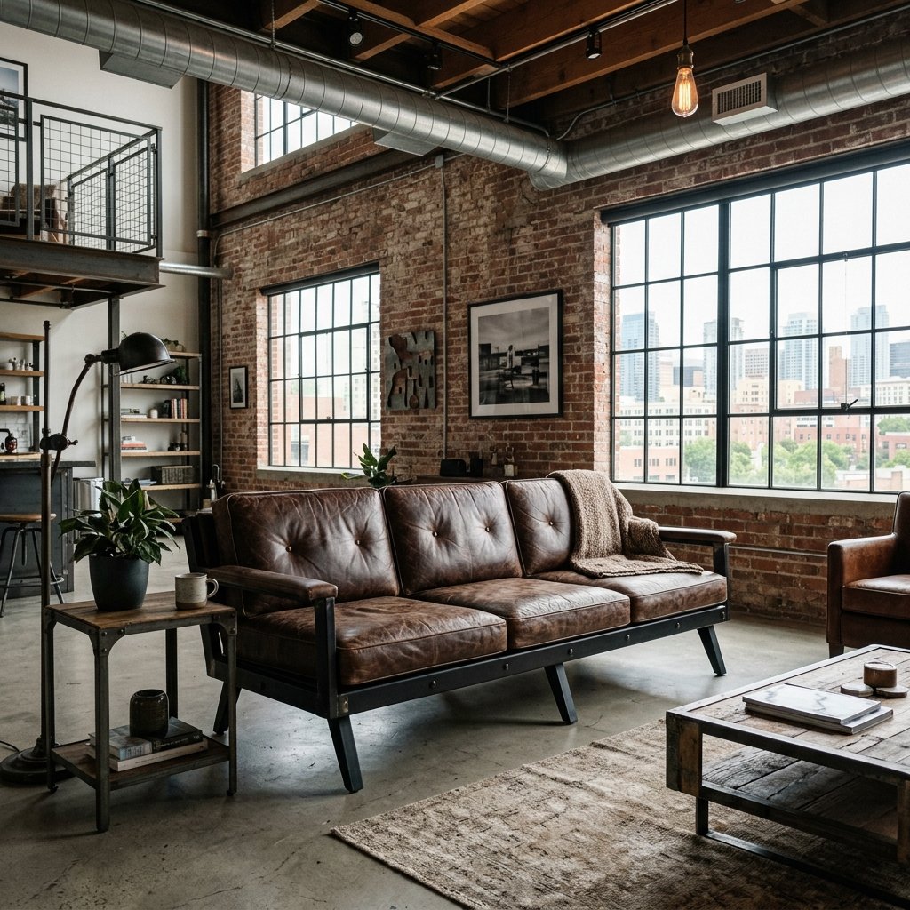 Industrial Style Seating for Studio Dwellings