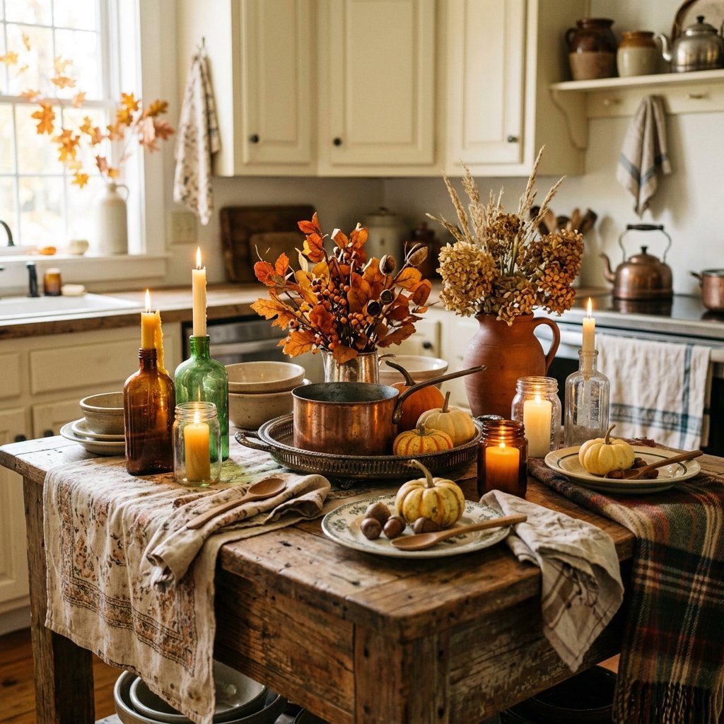 Thrifted Fall Decor Styling Ideas
