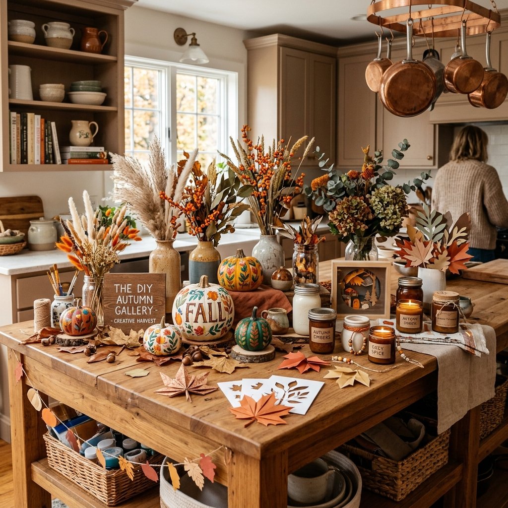 DIY Autumn Craft Display Ideas