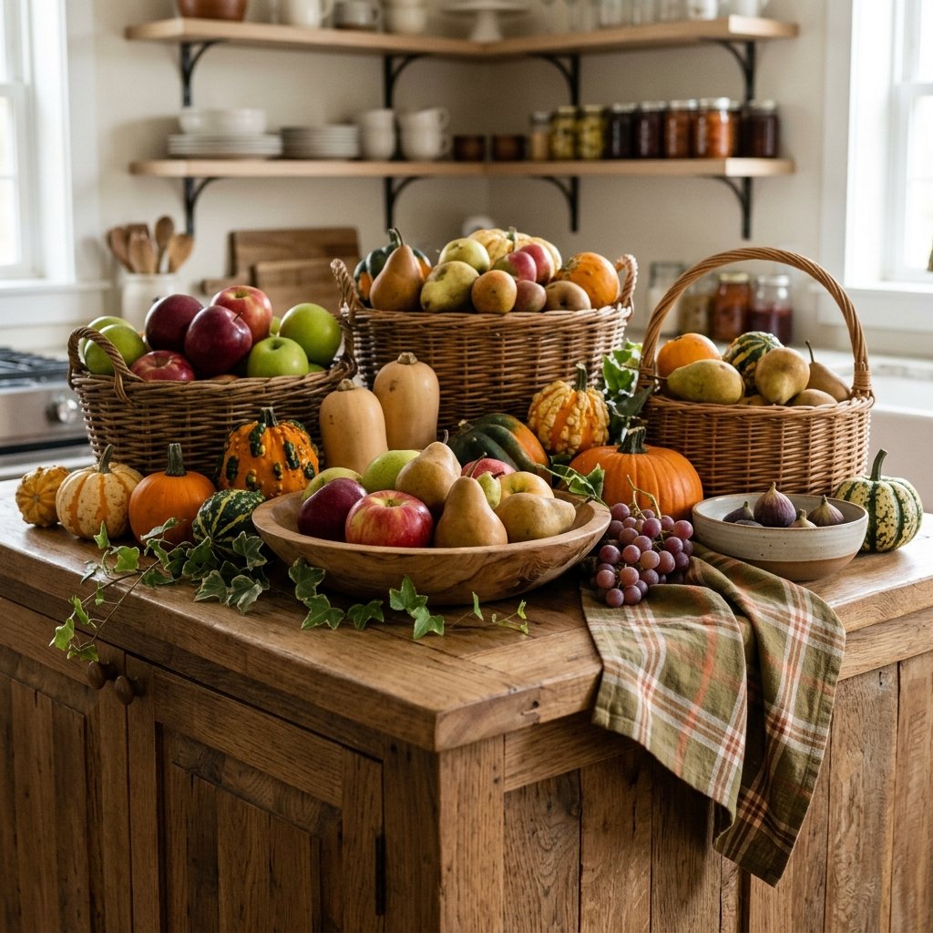 Seasonal Produce as Decor Ideas