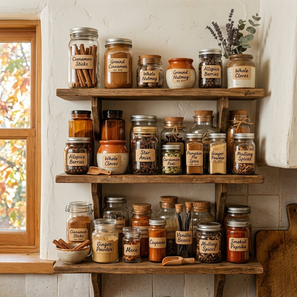 Cinnamon and Spice Container Ideas