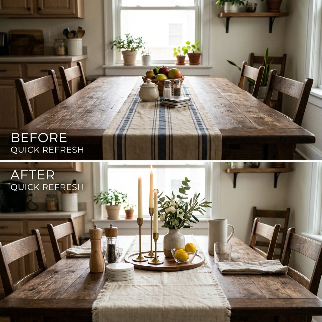 Quick Weekend Fall Table Refresh Ideas