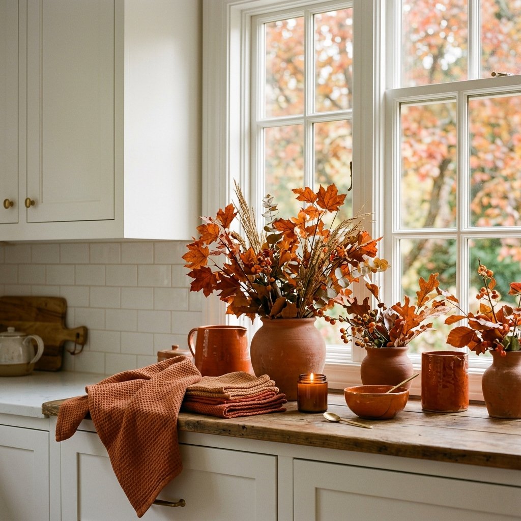 Burnt Orange and Terracotta Accent Ideas