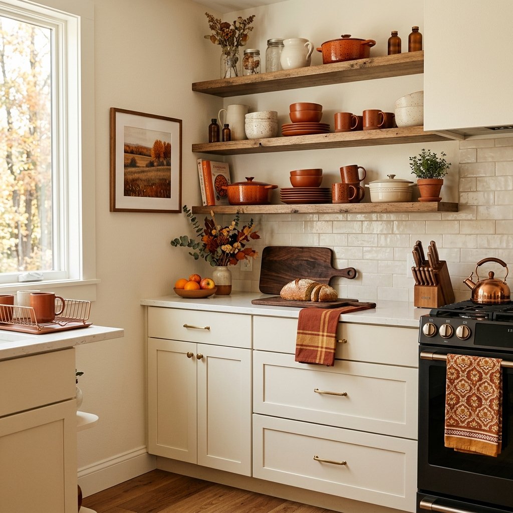 32 Fall Kitchen Decor Ideas: Transform Your Space Into Autumn's Coziest Room 21 Burnt Orange Kitchen Decor Ideas