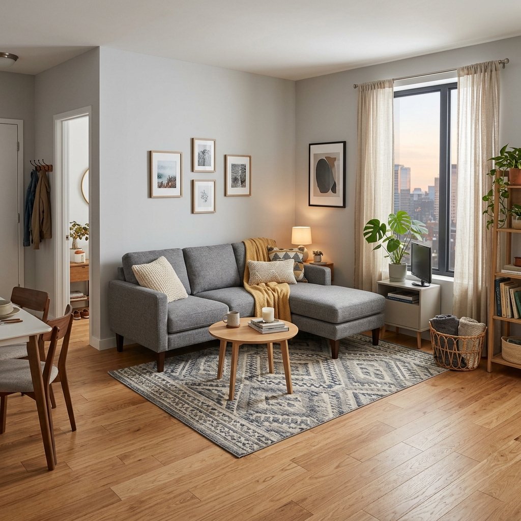 Apartment-Sized Sectionals for One-Bedroom Homes