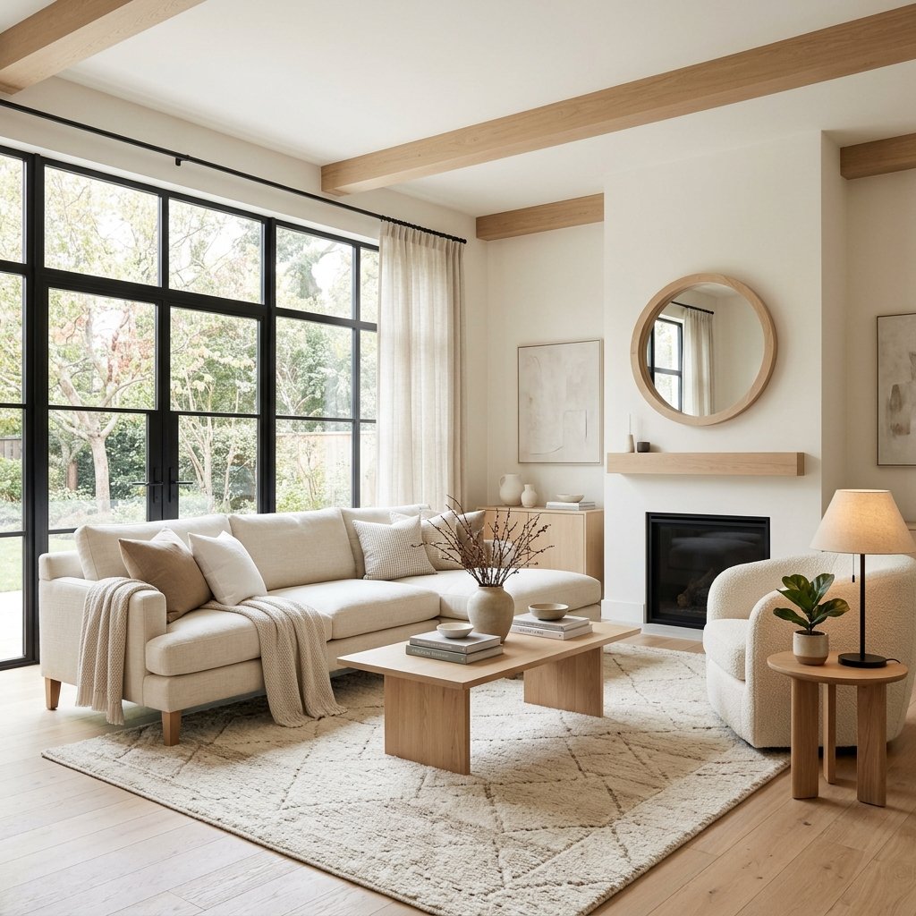 Modern Living Room Color Ideas: 30 Stunning Palettes for Your Home 25 Soft White with Subtle Color Undertones