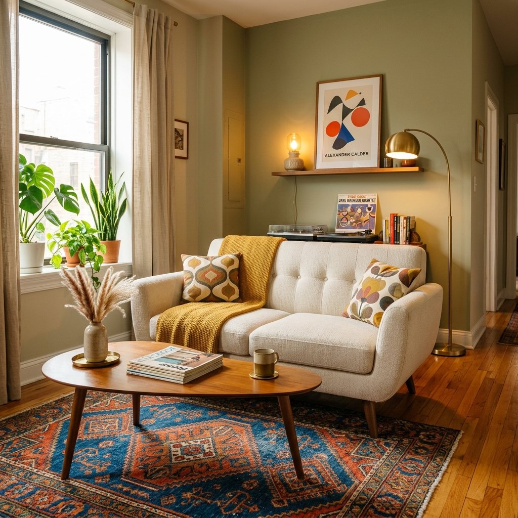 Mid-Century Modern Sofas for Small Spaces: Tight Spaces