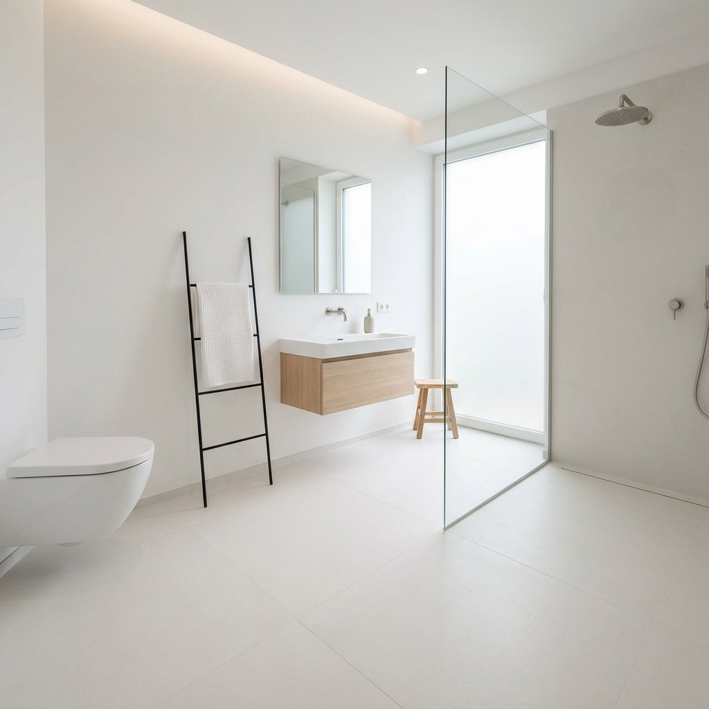 Minimalist Bathroom Floor Ideas