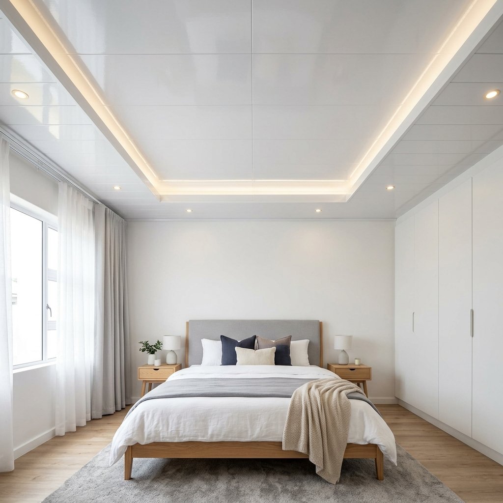 PVC False Ceiling Bedroom Design Ideas