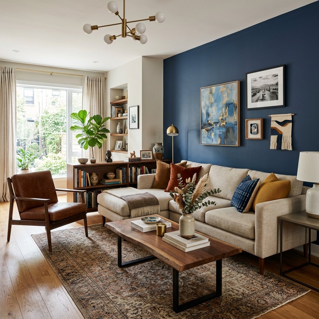 Modern Living Room Color Ideas: 30 Stunning Palettes for Your Home 31 Personal Expression Within Modern Color Constraints