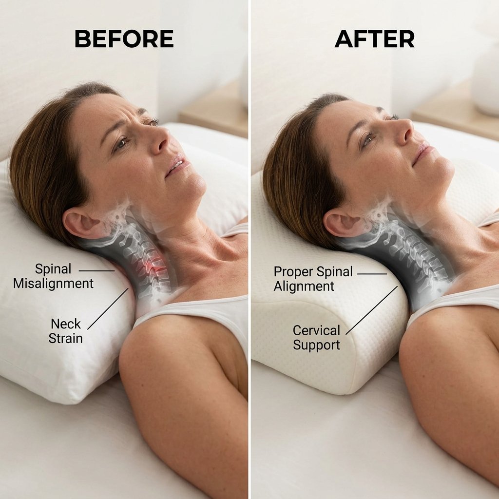Neck Pain Relief bedroom Pillows Idea